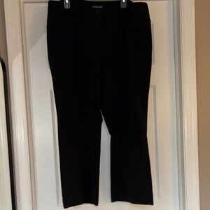 Lane Bryant Classic Black Trousers